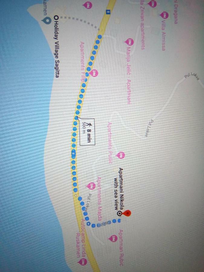 Seaview Apartments Nikola 로크바 로고즈니차 외부 사진